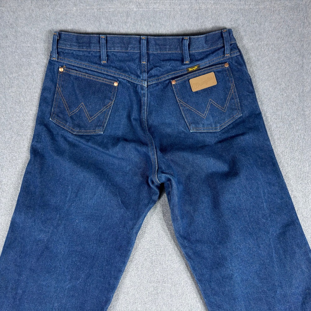 Wrangler Jeans Mens 36x36 Blue Cowboy Cut 13MWZ Original Fit Straight Leg